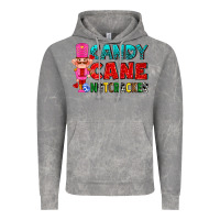 Cloud Rock candy cane and pink nutcracker ado Vintage Hoodie - AdoDesignShop