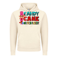 Vintage Artic candy cane and pink nutcracker ado Vintage Hoodie - AdoDesignShop