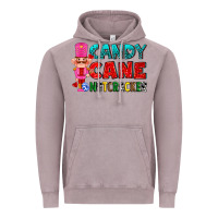 Vintage Zinc candy cane and pink nutcracker ado Vintage Hoodie - AdoDesignShop