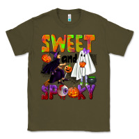 Army Green Sweet and spooky Classic Tee - NancyCooperArtShop