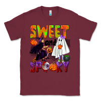 Burgundy Sweet and spooky Classic Tee - NancyCooperArtShop