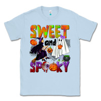 Dusty Blue Sweet and spooky Classic Tee - NancyCooperArtShop