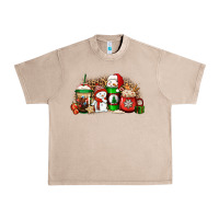 French Oak Christmas snow coffee cups Urban Heavy Tee - Jasminsmagicworld