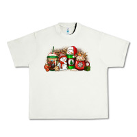 Pistachio Christmas snow coffee cups Urban Heavy Tee - Jasminsmagicworld