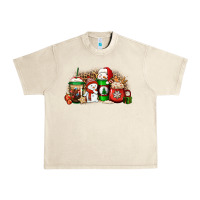 Sandshell Christmas snow coffee cups Urban Heavy Tee - Jasminsmagicworld