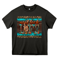 Asphalt nail tech life Heavy Core Tee - BarkalooDesign