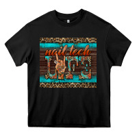 Black nail tech life Heavy Core Tee - BarkalooDesign
