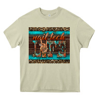 Mossy nail tech life Heavy Core Tee - BarkalooDesign