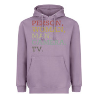 Lavender Person Woman Man Camera Tv Heavyweight Hoodie - Bettercallsaul