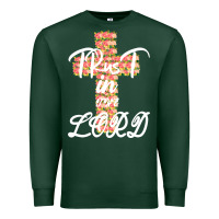 Trust In The Lord Premium Sweatshirt | Teevron