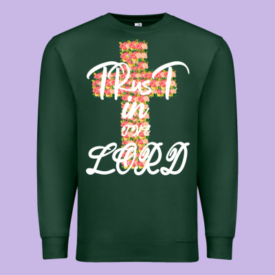 Trust In The Lord Premium Sweatshirt Designed By Bettercallsaul