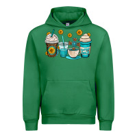 Emerald jesus coffee cups Urban Hoodie - OliviaCreatesArt