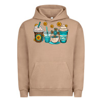 Pigment Burro jesus coffee cups Urban Hoodie - OliviaCreatesArt