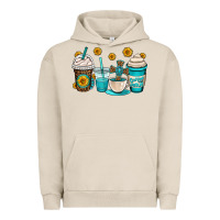 Pigment French Oak jesus coffee cups Urban Hoodie - OliviaCreatesArt