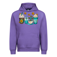 Tulip jesus coffee cups Urban Hoodie - OliviaCreatesArt