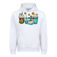 White jesus coffee cups Urban Hoodie - OliviaCreatesArt