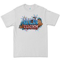 Dove Grey Fourth of July Kentucky Premium Tee - Neo Western