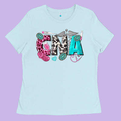 Cna Ladies Tee Designed By Texasbilliewilder