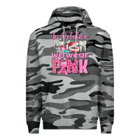 Slate Camo In October We Wear Pink Breast Cancer Awareness Premium Hoodie - texasbilliewilder