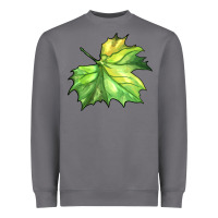 Storm green leaf Heavyweight Sweatshirt - BarkalooDesign