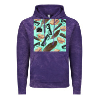 Cloud Purple literature seamless pattern Vintage Hoodie - BundleAndBundleShop
