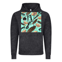 Vintage Black literature seamless pattern Vintage Hoodie - BundleAndBundleShop
