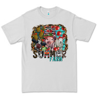 Dove Grey summer farm Premium Tee - SublimationCraftShop
