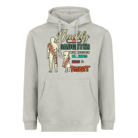 Moon Dust Daddy And Daughter Not Always Eye To Eye But Always Heart To Heart Heavyweight Hoodie - Bettercallsaul