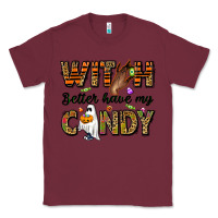Burgundy Witch better have my candy Classic Tee - NancyCooperArtShop