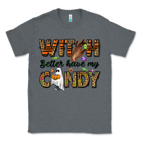 Charcoal Heather Witch better have my candy Classic Tee - NancyCooperArtShop