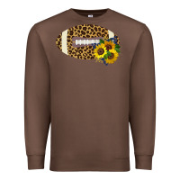 Chestnut Leopard Print Footbal Premium Sweatshirt - Bettercallsaul