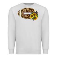 Dove Grey Leopard Print Footbal Premium Sweatshirt - Bettercallsaul