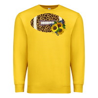 Lemon Leopard Print Footbal Premium Sweatshirt - Bettercallsaul