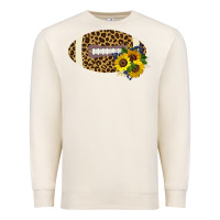 Sandshell Leopard Print Footbal Premium Sweatshirt - Bettercallsaul