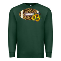 Sports Green Leopard Print Footbal Premium Sweatshirt - Bettercallsaul