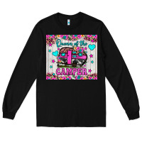 Black queen of the camper Long Sleeve Tee - JahusDesignShop
