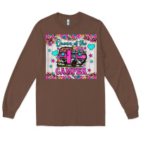 Chestnut queen of the camper Long Sleeve Tee - JahusDesignShop