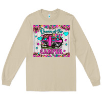 Mushroom queen of the camper Long Sleeve Tee - JahusDesignShop