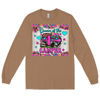 Toasted Coconut queen of the camper Long Sleeve Tee - JahusDesignShop