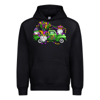 Mardi Gras Gnomes Truck Urban Hoodie | Teevron