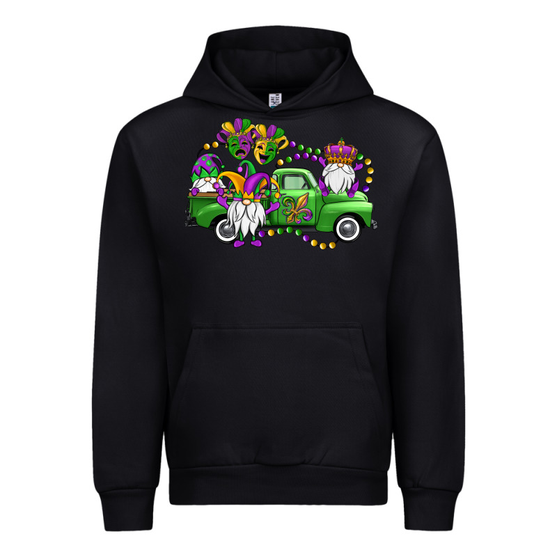 Mardi Gras Gnomes Truck Urban Hoodie by OliviaCreatesArt | Teevron