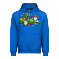 Cobalt mardi gras gnomes truck Urban Hoodie - OliviaCreatesArt