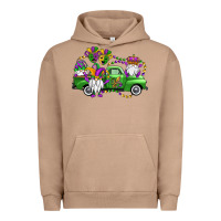 Pigment Burro mardi gras gnomes truck Urban Hoodie - OliviaCreatesArt