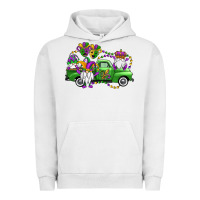 Pigment Lunar Rock mardi gras gnomes truck Urban Hoodie - OliviaCreatesArt