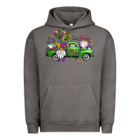 Pigment Tornado mardi gras gnomes truck Urban Hoodie - OliviaCreatesArt