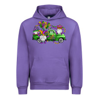 Tulip mardi gras gnomes truck Urban Hoodie - OliviaCreatesArt