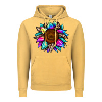 Vintage Mustard sunflower tie dye Vintage Hoodie - JahusDesignShop