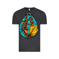 Vintage Black Fall Teardrop Vintage Tee - LillyAllenDesigns