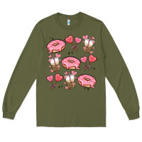 Valentines Day Doodles Long Sleeve Tee | Teevron