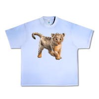 Grape Ice baby lion Urban Heavy Tee - LillyAllenDesigns